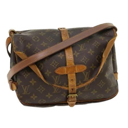 Louis Vuitton Vintage Pre-ownedCanvaslouis-vuitton-bags Brun, Dame Vintage Tasker, Størrelse: ONE Size