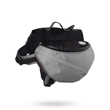 Doggles - Backpack Extreme - Grå Klövjeväska- För stora hundar