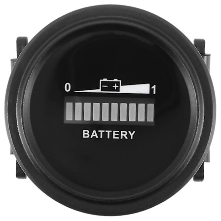 12v/24v/36v/48v/72v Led Digital Batteriindikator Vattentät Mätare Batteriindikator För Go-