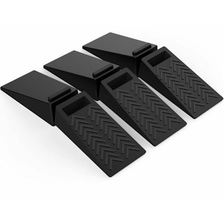 Dørstopper, 6-pakning, Dørstopper, Gulvstopper, sklisikker gummidemper på fliser og tepper, justerbar, giftfri, luktfri