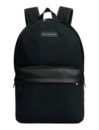 Th Nylon Daily Backpack Black Tommy Hilfiger