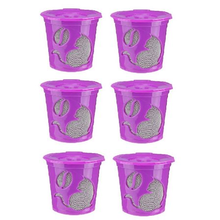 6 stk. For Keurig400 Kaffeemaskin Filterkopp For New Bean K Cup