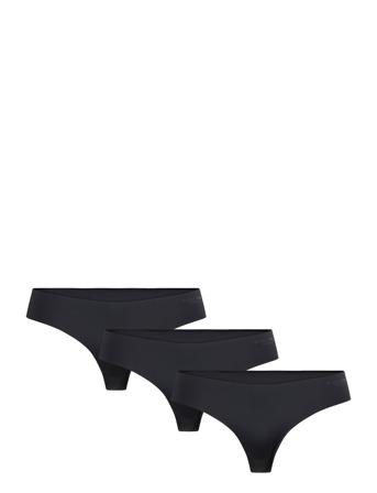 Performance Thong 3P Black Björn Borg