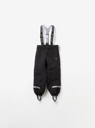 Polarn O. Pyret - Stormy low – waterproof shell trousers - 110 - Childrenswear - black