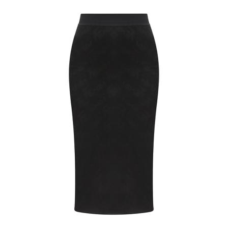 Fendi - Midikjolar - Svart - Dam - Storlek: S, Dam, Storlek: S