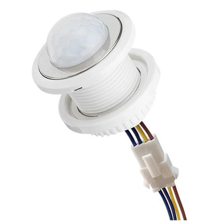 Mini Bevegelsessensor Lysbryter 110-220v Pir Sensor Smart Deteksjon Tidsforsinkelse Justerbar Infrarød
