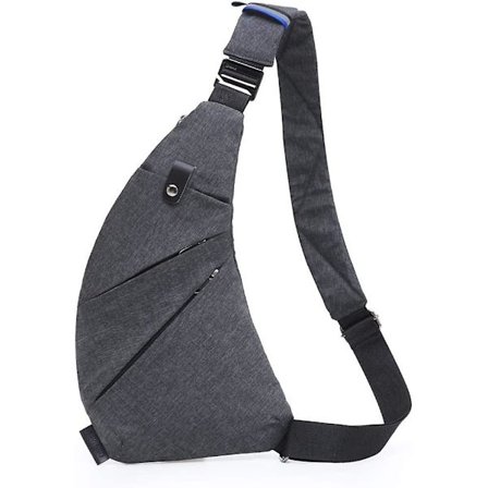 Brystpose Sling Ryggsekk Skulderpose Skulderpose Crossbody Bag Dagstursekk Sportsbag Kompatibel Menn