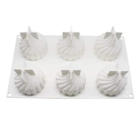 Silikoninen mousse-kakkuvuoka - 3D-leivontavuoka kakuille - Tee-se-itse-jälkiruokavuoka