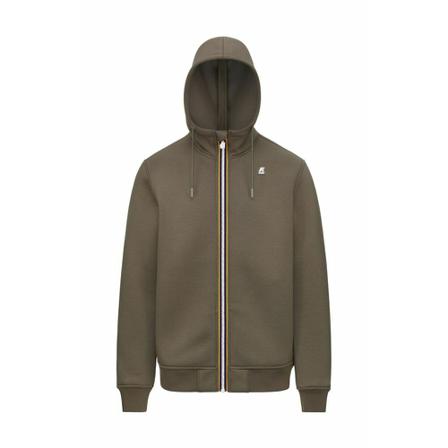 K-Way Hoodies , Bruin , Heren , Maat: S