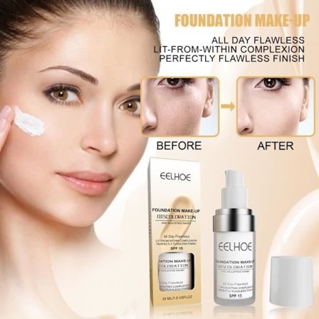 Foundation - EELHOE - Hydrating Liquid - Long Lasting - Waterproof - Brightening