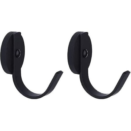 2 stk. Magnetiske Væghængere Krans Organiseringskroge Kransophæng Håndklæde Kroge