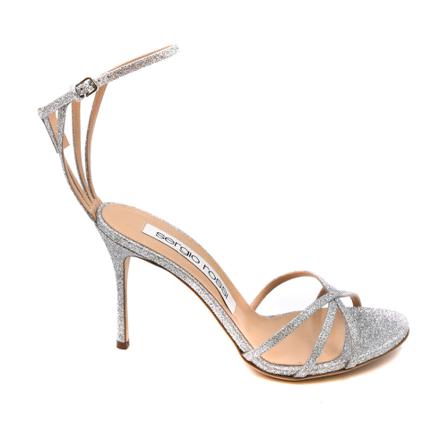 Sergio Rossi Sandalen , Grijs , Dames , Maat: 40 EU