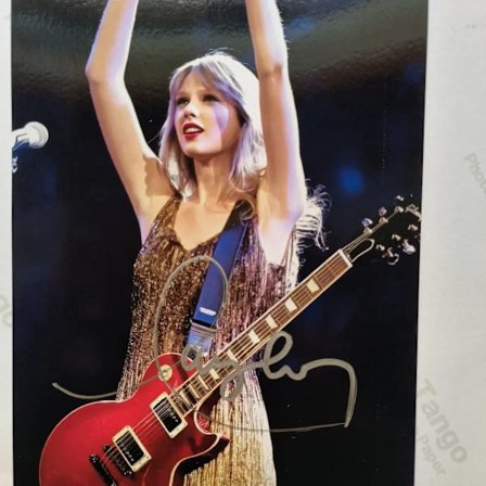Taylor Swift Signeret Foto Autograf Print Vægkunst Boligindretning