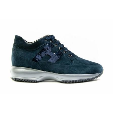 Hogan, Sneakers Blauw, Dames, Maat:39 EU