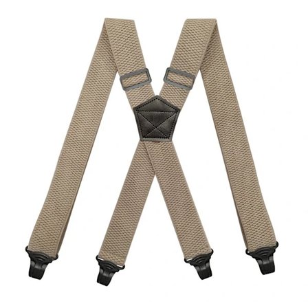 |NN| Tunga Beige - 3,8 cm X Lentokenttähousut muoviklipsillä