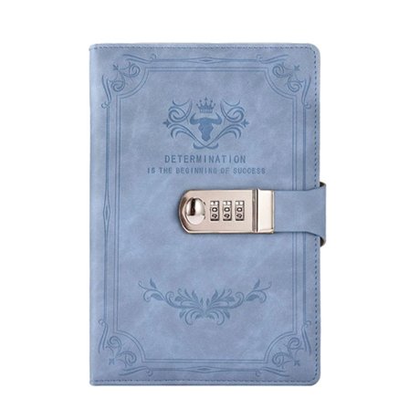 Adgangskode Bog Dagbog BOG BLÅ