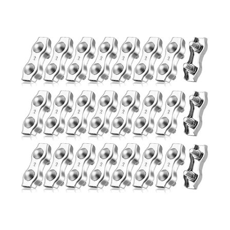 Förpackning med 20 duplexklämmor M2