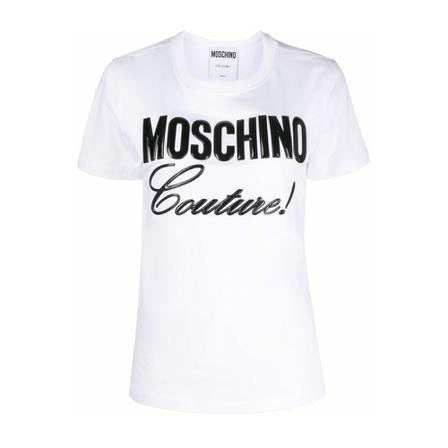 Moschino T-Shirts Hvid, Dame