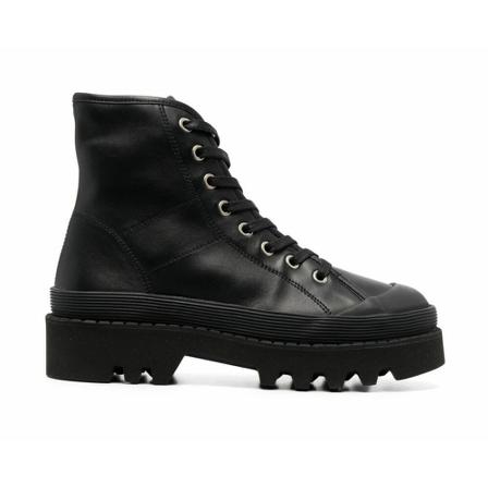 Proenza Schouler City Lace Up Stövlar svart, Dam Stövlar, Dam, Storlek: 36 EU