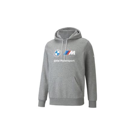 Sweatshirts Puma Bmw Mms Ess Fleece Hoodie Gråa 188 - 191 Cm/xl