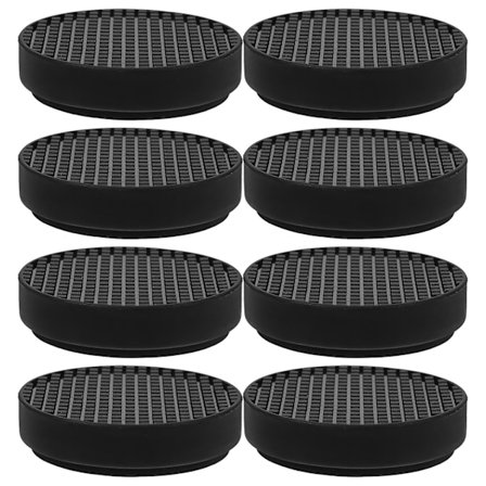 8 stk møbelunderlag møbelhjul kopper sklisikre møbelputer møbelfotdeksler