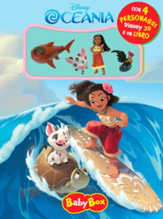 Oceania. Baby box. Ediz. a colori. Con 4 personaggi 3D Walt Disney