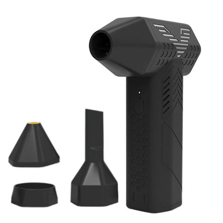 Mini Jet-Dry Blæser Håndholdt Trådløs Børsteløs Støvblæser til PC Løvblæser