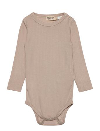 Benedicte Bodies Long-sleeved Beige MarMar Cph