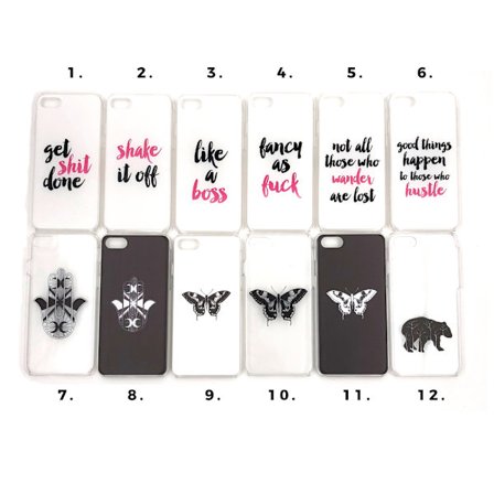 Skal med motiv iPhone 7/8