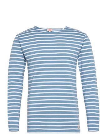 Breton Striped Shirt Héritage T-shirts Long-sleeved Blå Armor Lux*Betinget Tilbud