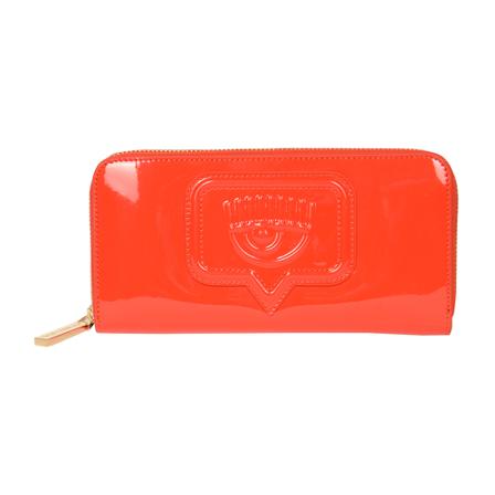 Chiara Ferragni Collection Taske Orange, Dame Punge og Kortholder, Størrelse: ONE Size