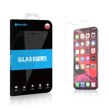 Beskyttelsesglas - Mocolo 2.5D Klare glas - iPhone 13/13 Pro - Ridseresistent - Nem installation