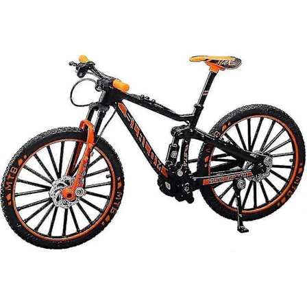 REA Mini 1:10 Legeringscykelmodell Dasktop Simuleringsprydnad Finger Mountainbikes Leksak