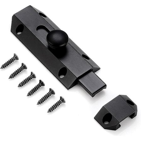 1 Sikkerhetslås med ren tykk messingbolt, kraftig portlås