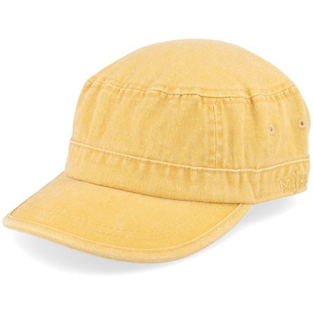MJM Hats - Yellow - army - Cap - Cuba Dyed Cotton Twill Yellow Army - Hatstore