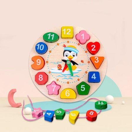 Baby sanselegetøj Puslespil regnbueblokke 2 2