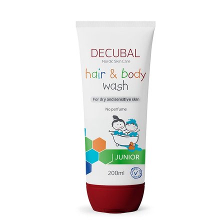 Decubal Junior hair & body wash 200 ml, Skincare, Skincare Til Børn, Øvrigt