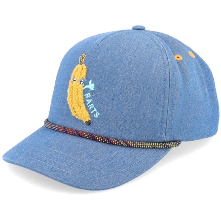 Barts - Ble adjustable Czapka Z Daszkiem - Kids Wallaga Cap Denim Adjustable @ Hatstore