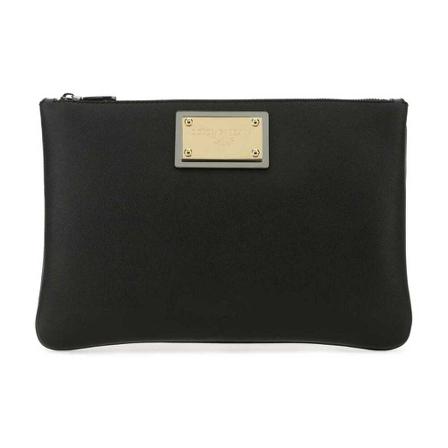 Dolce & Gabbana, Clutches Zwart, Dames, Maat:ONE Size