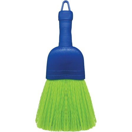 1-pack Vispkvast, Handborste, Slitstarka Borst, Vispar Bort Smuts & Skräp, Kompakt, Hänghål för Enkel Förvaring, Inomhus/Utomhus