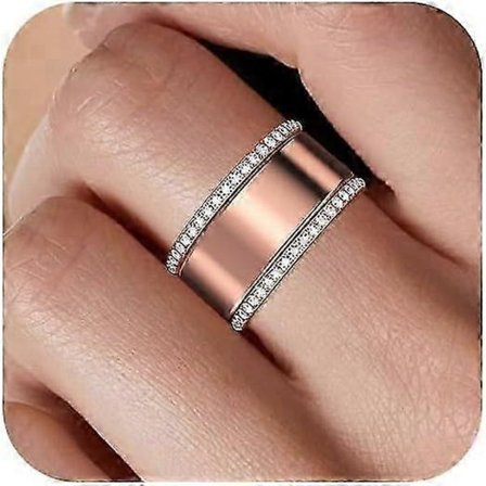 2 kpl 14K kullattuja pinottavia sormuksia Oura-sormuksille Gen 4 ja Gen 3, kuutiollinen zirkonia simuloitu timantti Oura-pinottavat sormukset naisille