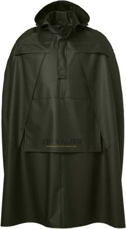 Chevalier Stratus Rain Poncho -sadetakki, unisex, tummanvihreä - Ponchot & Viitat