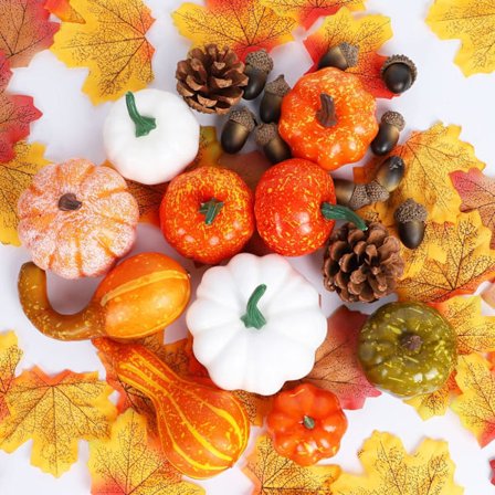 86 kpl syksyn koristeet kurpitsat setti Halloween koristeet Artif