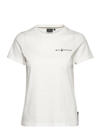 W Gale Logo Tee Sail Racing White