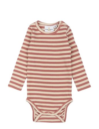 Tnsbfro Uni L_S Rib Body Pink The New