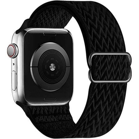 Stretchigt Solo Loop-armband kompatibelt med Apple Watch-armband