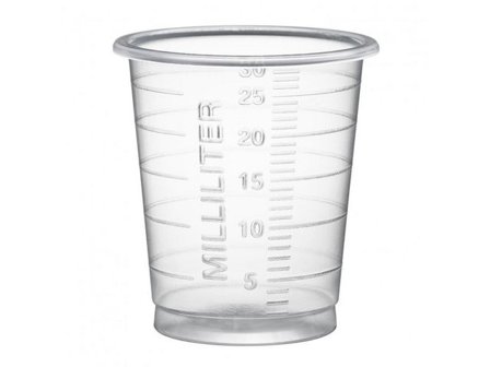 Medicinbägare Eco 30ml 90/fp - Lyreco - Sjukvård och omsorg - Diagnos och behandling - Medicinering