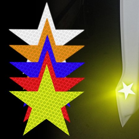 Hållbara Reflekterande Stjärnor (6-pack)