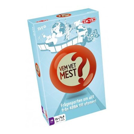 Kuka Tietää Eniten? -visa - Partypeli - Perhepeli