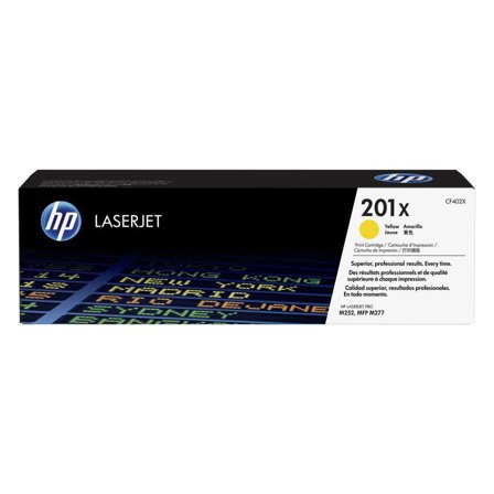 HP Toner CF402X 201X 2,3K Gul - Lyreco - Toner och bläck - Tonerkassetter - Toner HP